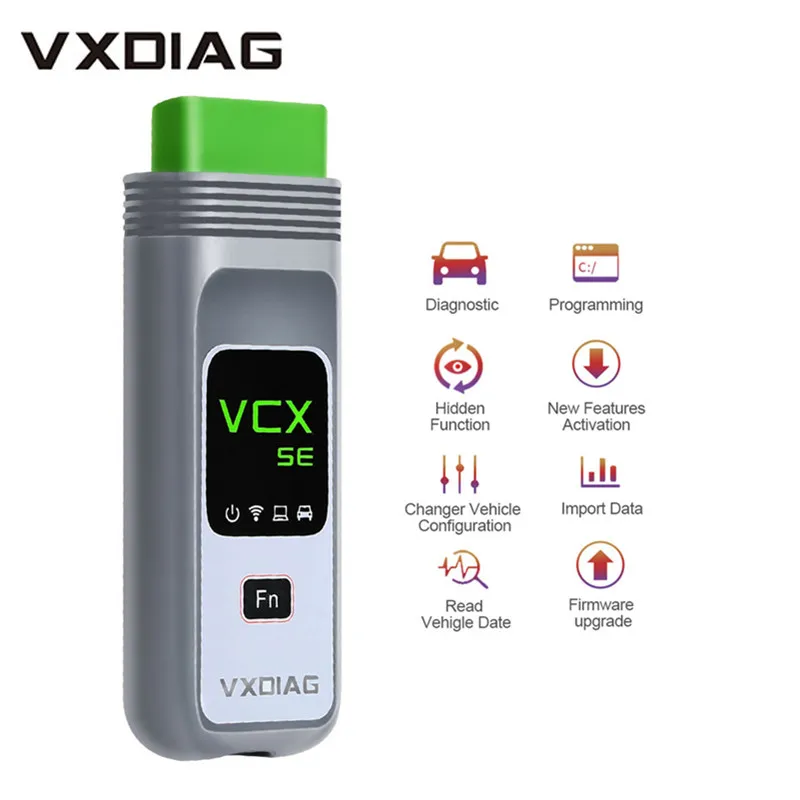 VXDIAG VCX Nano Pro Diagnostic Tool with 3 Free Car Software For GM/Ford/Mazda/VW/Audi/Honda/Toyota/JLR/Subaru