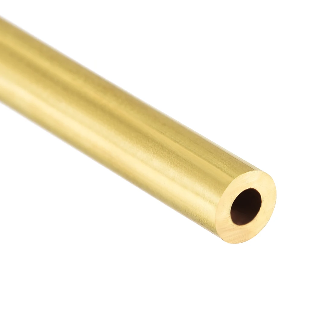 uxcell Brass Round Tube 300mm Length 8mm OD 1mm Wall Thickness Seamless Straight Pipe Tubing 2 Pcs