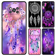 

Dream Catcher Watercolor Fitted Case For Xiami Poco X3 NFC M3 F1 F3 GT Phone Capa For Redmi K40 Pro Mi 10T Pro Matte Soft Cover