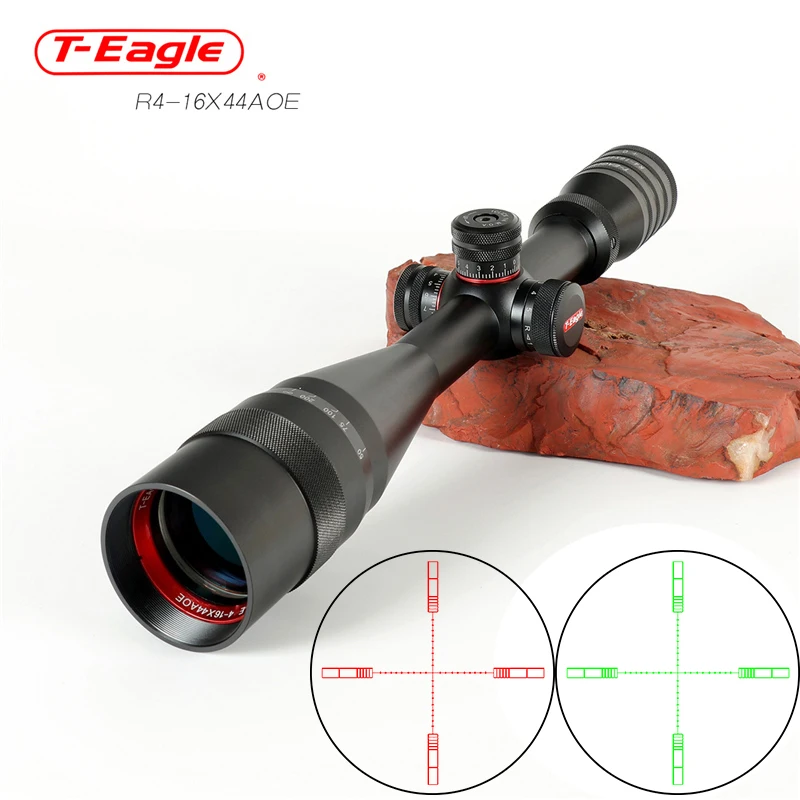 TEAGLE оптический прицел R 4-16x44 SFIR Сетка Тактическая подсветка с боковым фокусом Охотничья винтовка для Pcp для пневматического пистолета