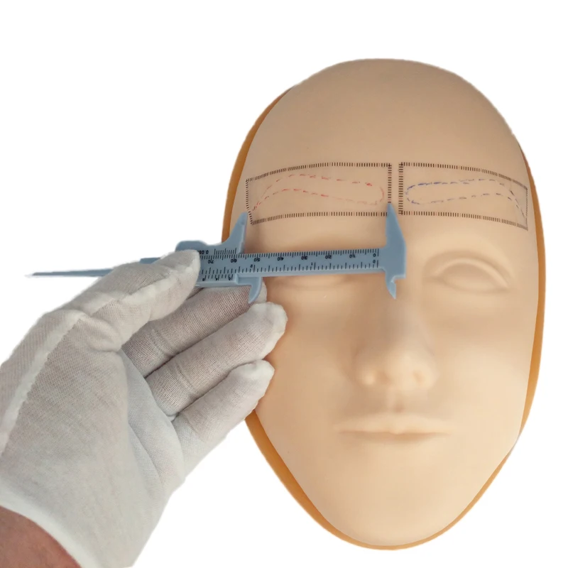 eyebrow ruler