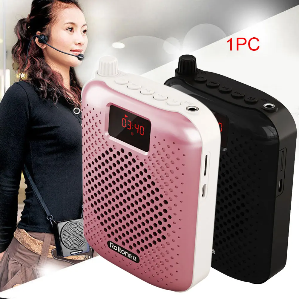 

Super Power Microphone Guide Easy Operate Bluetooth Loudspeaker Teaching USB Charging Coaches Wired Durable Portable Practical