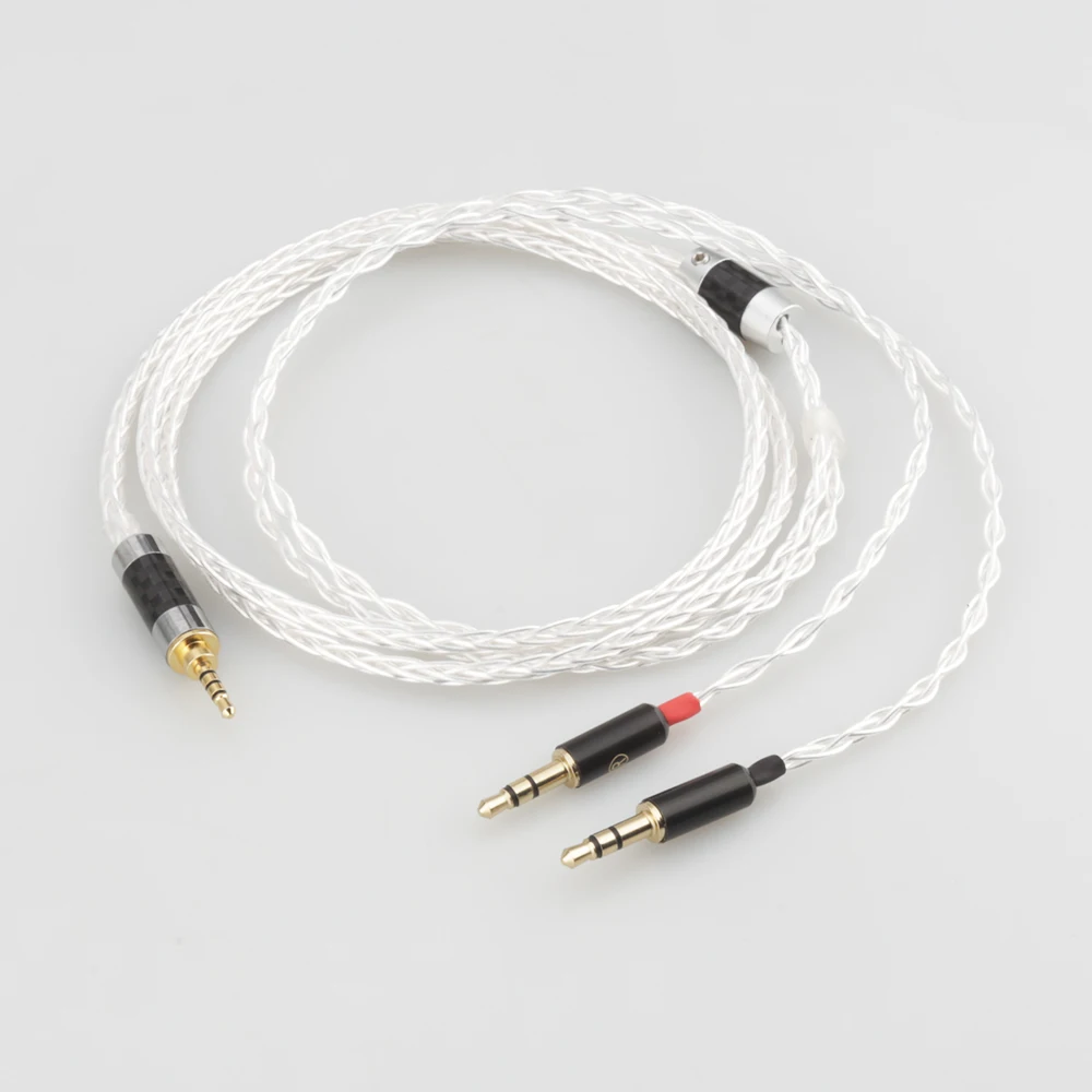 Audiocrast OCC 2 5mm Balanced Headphone upgrade cord cable For Hifiman SUNDARA he400i he400s HE560
