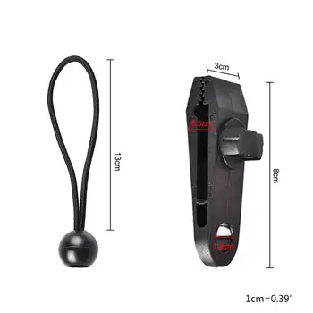 

1/5/10 Set Heavy Duty Awning Clamp Clip Tarpaulin Bungee Ball Elastic Cord Rope K4UA