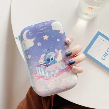 

Cartoon Pattern 10cm*16.2cm Zipper Bag For Earphone Power Bank Big Storage Box Protective USB Cable Organizer