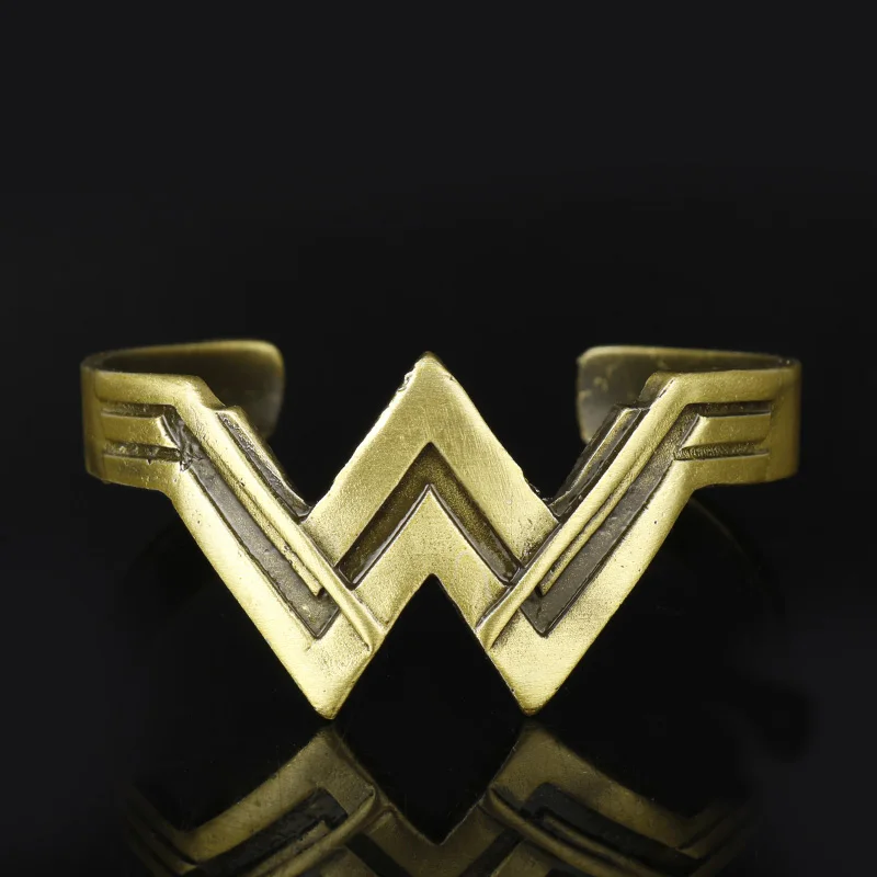 Marvel мстители супергерой Капитан Америка Железный человек Черная пантера Тор чудо женщина Супермен браслет для женщин - Окраска металла: 10