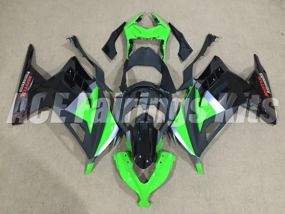 

New ABS fairing kit for Kawasaki Ninja300 EX300 300R 2013 2014 2015 2016 13 14 15 16 17 Fairings set Injection mold custom