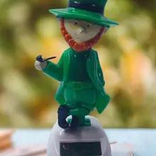 Автомобильные аксессуары, Солнечная качающаяся голова, кукла, качающаяся на солнечной батарее, украшение автомобиля, Мультяшные автомобильные аксессуары, интерьерные украшения, подарок на Хэллоуин