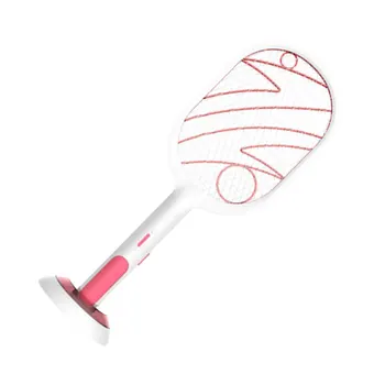 

Useful Mosquito Swatter Electronic Swatter Fly Swatter Mesh Mosquito Remover for Home Hotel (White)