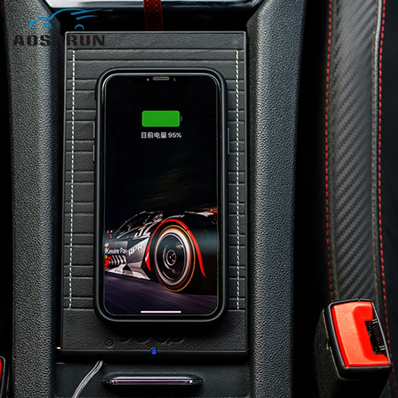 For Volkswagen VW passat B8 2016 2017 2018 2019 QI Mobile phone wireless charging Car Accessories Nondestructive installation