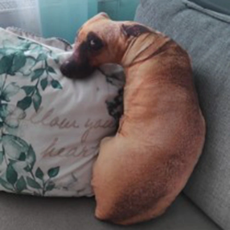 YOUR Lifelike Guilty Dog Loving Cute Dog Pillow Cushion - Dog Pillow Meme