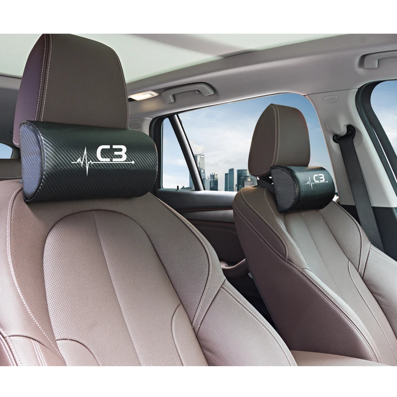 Внутренняя универсальная подушка для шеи в автомобиль для Citroen C3 C3-XR C4 C5 аксессуары автостайлинг