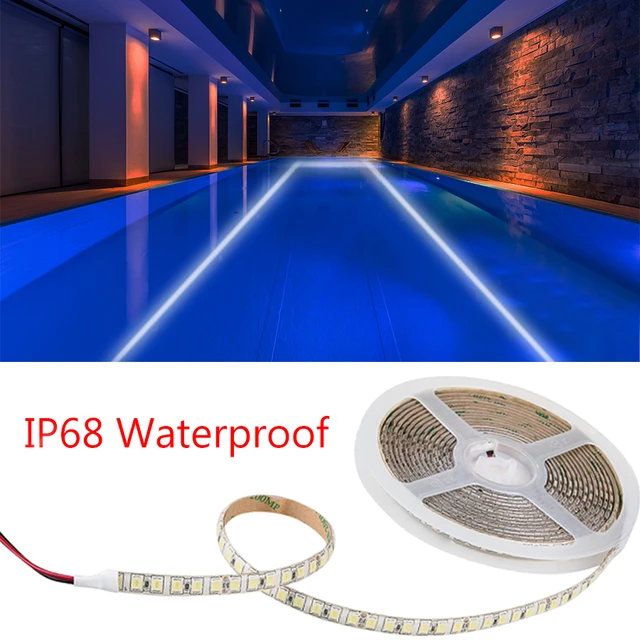 jeg er enig parti orientering Pool Light Tube Swimming Ip68 Waterproof 5054 5m 600led Rgb - AliExpress