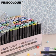 Художественный маркер Finecolour/пластиковая портативная ручка в