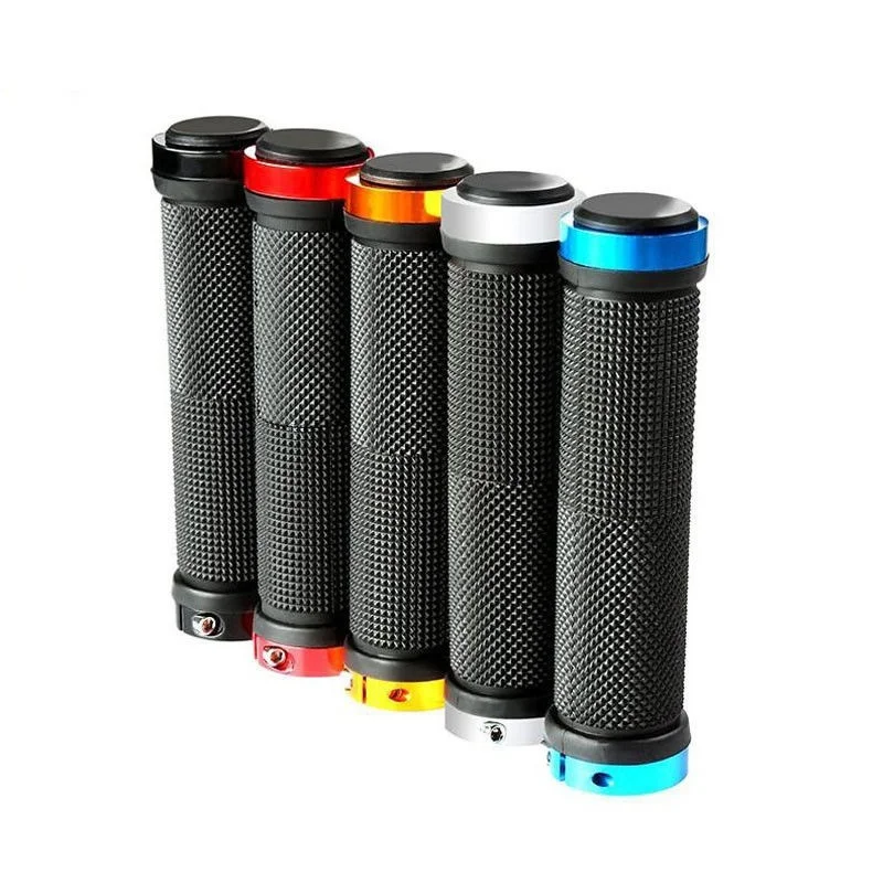 1 пара ручек для руля велосипеда фиксированные противоскользящие резиновые