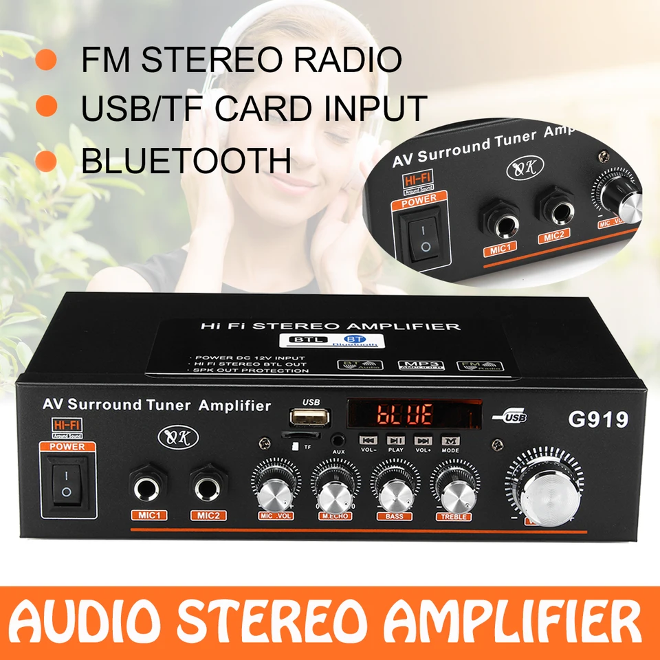 bluetooth amplifier subwoofer