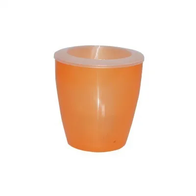 Pocket Garden Lazy Flower Pots Automatic Water- absorbing Flowers Pot Storage Plastic Flower Pots Home Decoration 1PC - Цвет: orange
