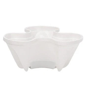 

Multi-Layer Superimposed Cultivation Pots Vegetables Melons Fruit Cultivation Pots(White)