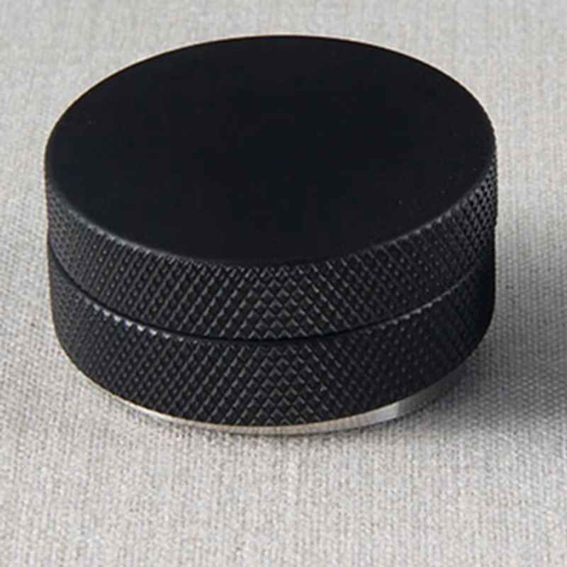 Coffee Tamper 58.35Mm Stainless Steel Convex Base Adjustable Grip Handle Bean Barista Espresso Tamper Palm Pressure Kitchen Tool