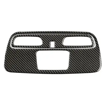 

Car Carbon Fiber Roof Decorative Panel Reading Light Frame Interior Modification Sticker for Chevrolet Camaro 2016-2020