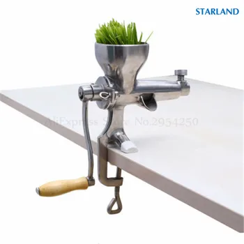

Stainless Steel Wheatgrass Juicer Fruit Vegetable Juice Extractor Wheat Grass Squeezer Kitchen Tool Fruit Juicing Presser