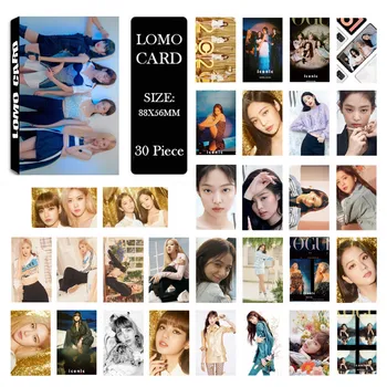 

KPOP BLACKPINK 2020 Album Character LOMO Photo Card Paper Cards Photocard Pack (30 Cards)