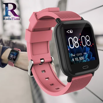 

Women's Smartwatch Waterproof Fitness Wristwatch Blood Pressure Heart Rate Tracker Wristband Pedometer Sport Wrist Watch for Men