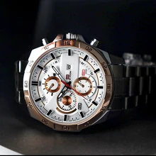 Reloj deportivo para hombre, pulsera de cuarzo resistente al agua, con espejo Hardlex y calendario, VA VOOM
