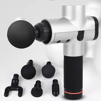 

Fascia Gun Muscle Relaxer High Frequency Electric Massage Gun Deep Fitness Physiotherapy Vibration Small Impact Gun Button