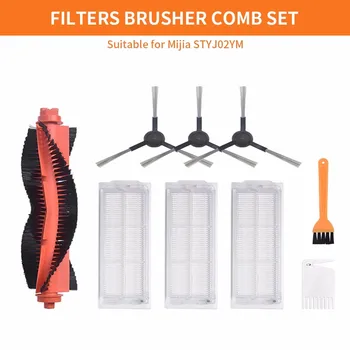 

Side Brush Hepa Filter Roll Brush Mop Pad Cloth for Xiaomi Mijia STYJ02YM Robot Vacuum Cleaner Replacement Parts Accessories