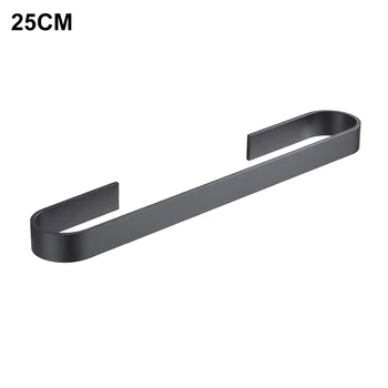 

Storage Rack Punch-free Home Self Adhesive Holder Hanging Bathroom Towel Solid Organizer