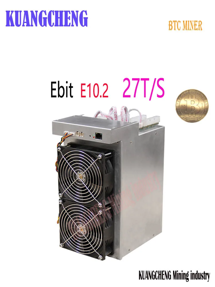 Новый Btc МПБ Шахтер Ebit E10.2 27T SHA256 Шахтер лучше, чем E9i E10.3 Antminer s7 S9 S9k S9j T9 + S11 S15 T17 WhatsMiner M3 m25s