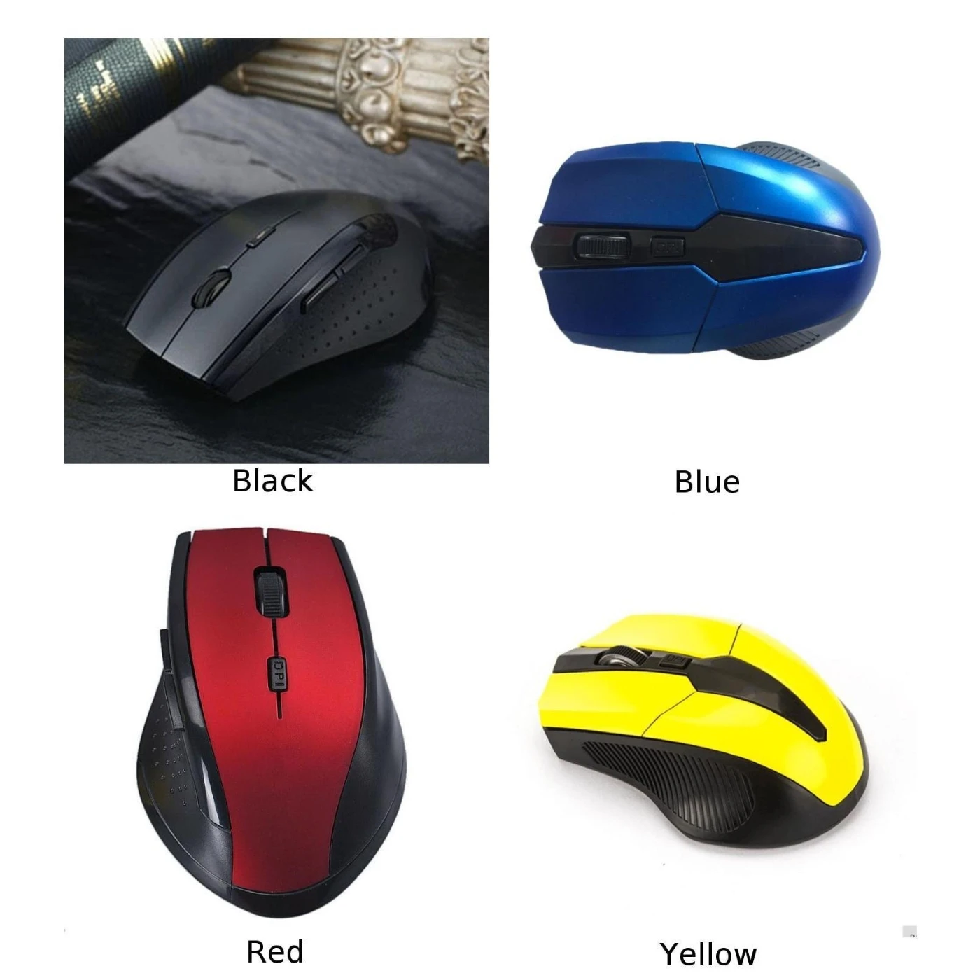 1* Беспроводная Bluetooth оптическая игровая мышь+ USB аксессуары для ресивера для компьютера