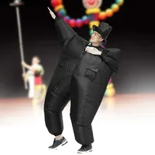 Мужской реквизит, праздничный костюм жениха для костюмированной вечеринки, нарядное платье для танцев, складной костюм для взрослых на Хэллоуин, надувной костюм, смокинг