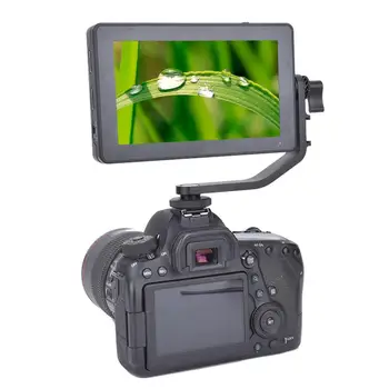 

FEELWORLD Video Monitor 5.5 Inch F6 PLUS IPS DSLR Camera SLR Field Monitor 4K HDMI LCD HD 1920*1080 Touch Screen Video Monitor