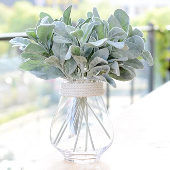 

New Arrival Artificial Flowers Imitation Plant Bouquet for Home Wedding Decoration Fake Rabbit Ear Plant Branch