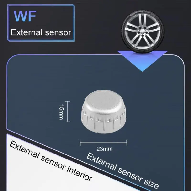 Автомобильный T680 TPMS система контроля давления в шинах Солнечная энергия цифровой ЖК-дисплей Автоматическая охранная сигнализация s давление в шинах
