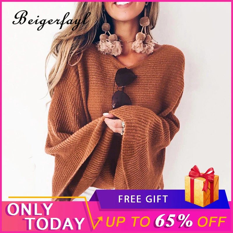 

Beigerfayl Swetry Biale Truien Dames Winter Sweater Maglie Donna Autunno Pull Femme Nouveaute Solid Long Sleeve Pullover AL5005