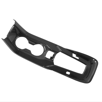 

ABS Carbon Fiber Central Console Gear Shift Box Water Cup Panel Cover Trim for Toyota Corolla 2019-2020