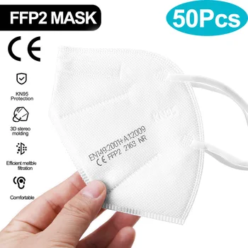 

KN95 Mask FFP2 filtration Facial Masks High Quality Dust Mouth maske Protective Face Mask FFP2 Mascarillas reusable Tapabocas