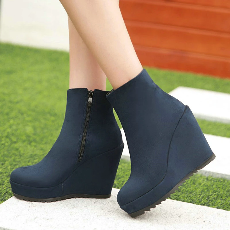 Thick Bottom Boots Women Casual 