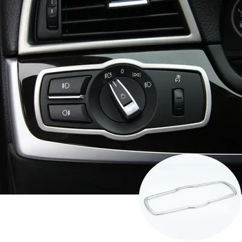 

Stainless Inner Headlight Switch Cover Trim For BMW 7 Series F01 F02 2009-2015