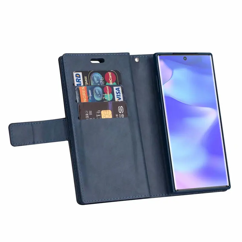 Кожаный бумажник на молнии сумка чехол для samsung Galaxy Note 10 S10 S8 S9 Plus Note 9 8 S6 S7 край A10 A20 A30 A50 A70 A90 M10 M20 M30