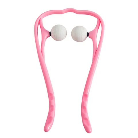 Roller Neck Massager Therapy Neck and Shoulder Dual Trigger Point Roller Self-Massage Tool Deep Massage Dropshipping