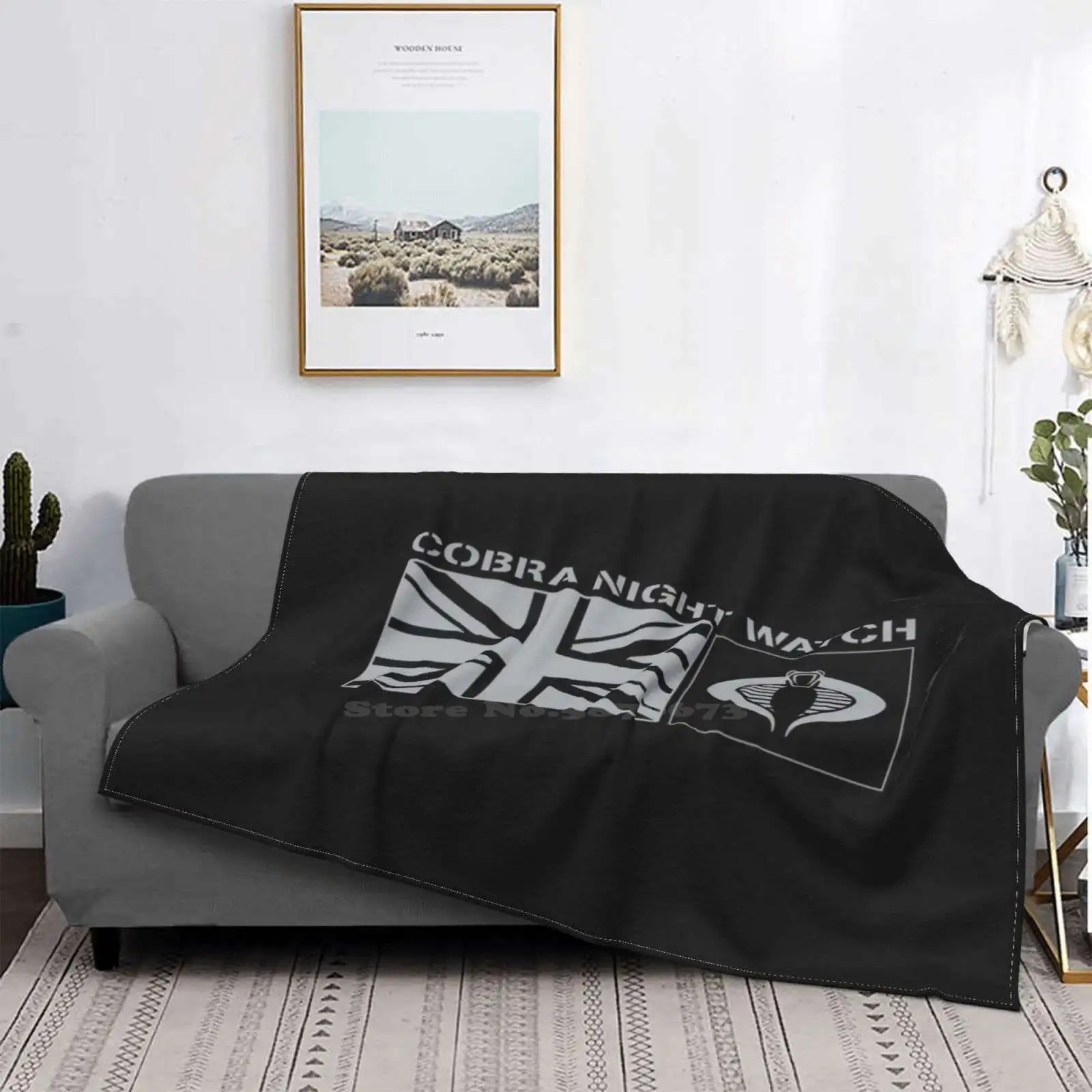 Gi Joe Orologio Da Notte Nemico Bandiera Britannica Design Creativo Confortevole Coperta Di Flanella Calda Gi Joe Gijoes Gi Joes G I Joe 80S Giocattol