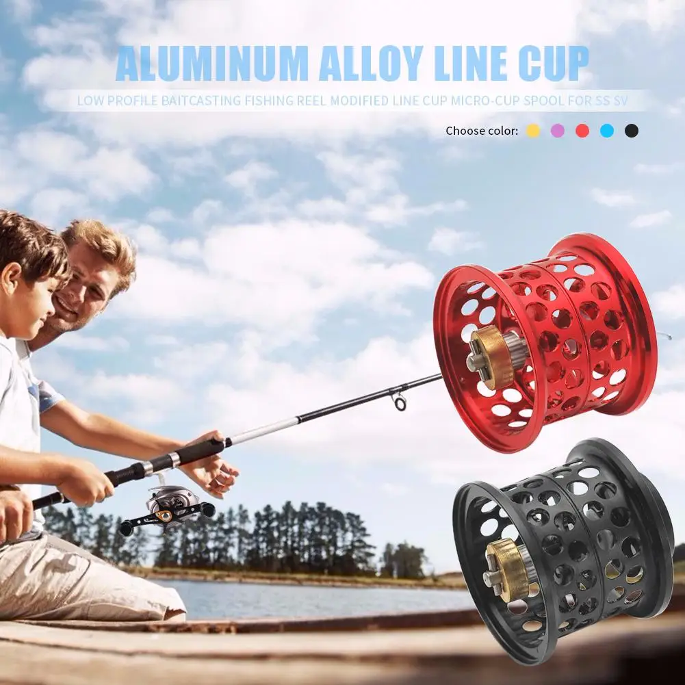 Aluminum Alloy Low Profile Casting Fishing Reel Line Cup for DAIWA Steez