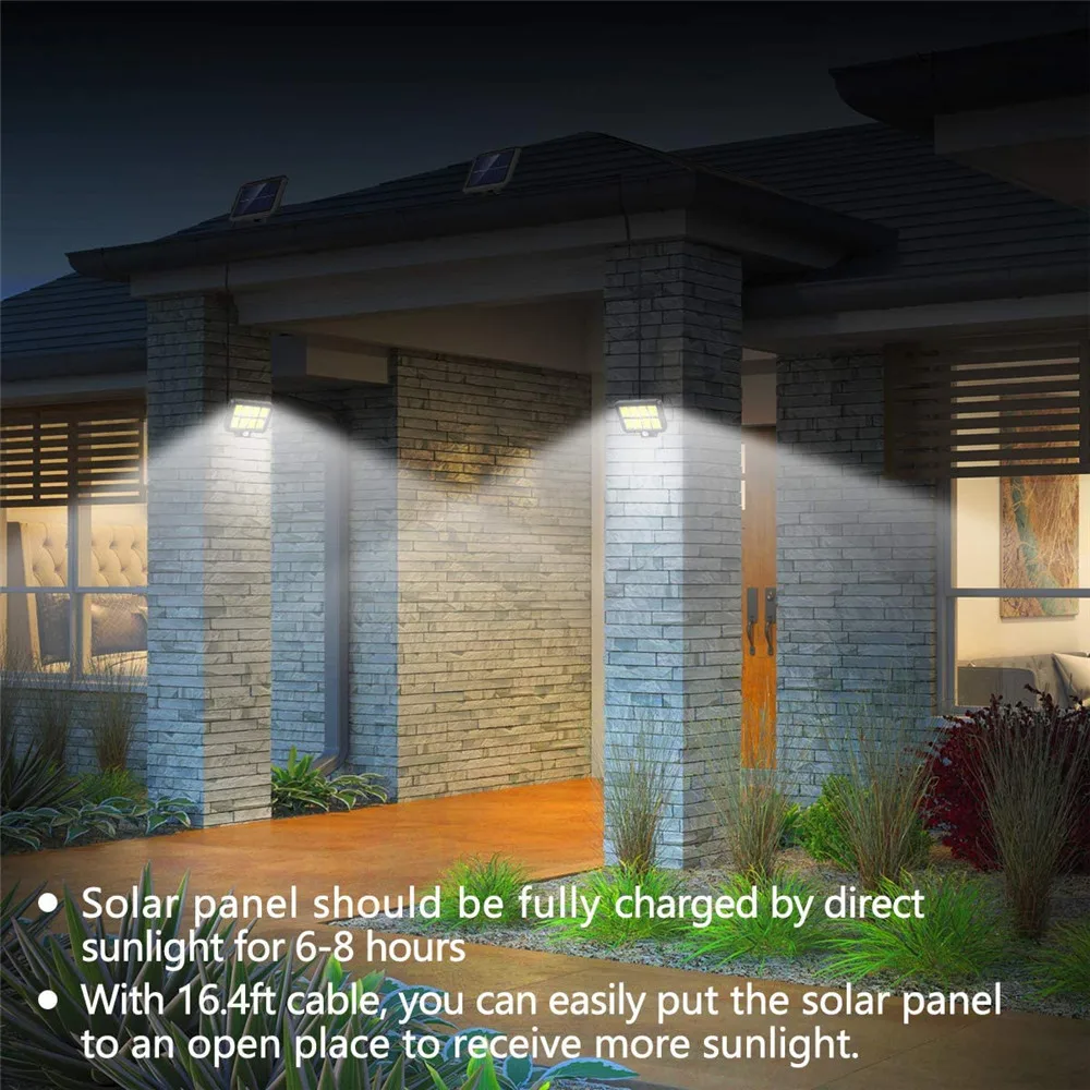 solar deck post lights COB LED Solar Powered Light Outdoors PIR Motion Sensor Waterproof Wall Emergency Street Security Lamp For Garden Decoration solar lights