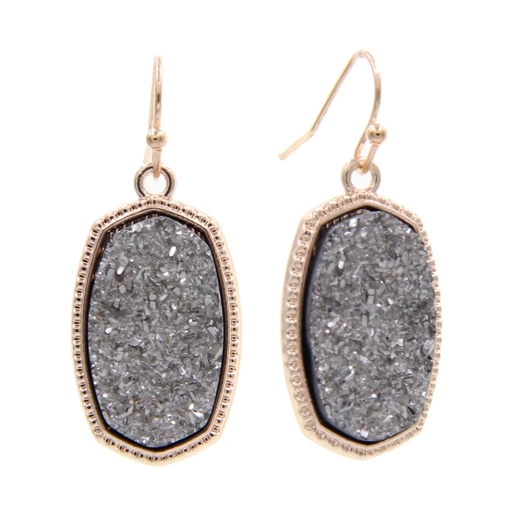 

6 пар/партия, висячие серьги из розового золота