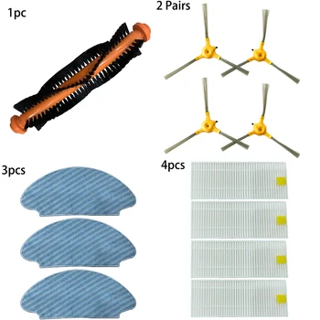 

Dust Filters Mop ClothRoller Side Brush For Isweep X3 Vacuum Cleaner Robot Part Replacement Home Attachment Dust Remove