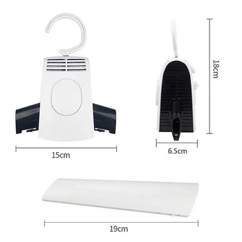 

Portable Electric Clothes Drying Rack Smart Hanger Clothes Dryer Outdoor Travel Mini Folding Clothing Shoes Heater Hangers